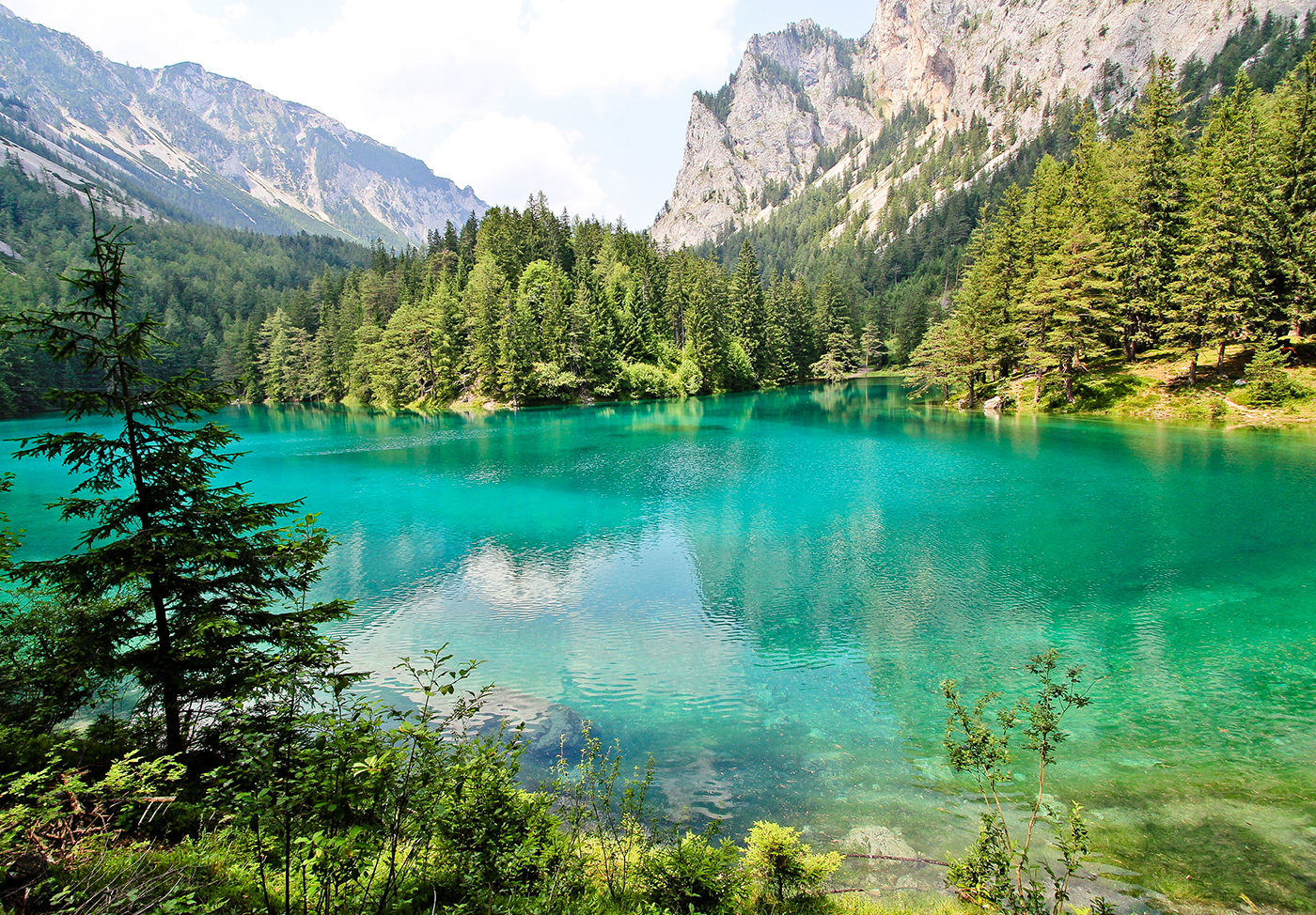 green-lake-tragoess-austria