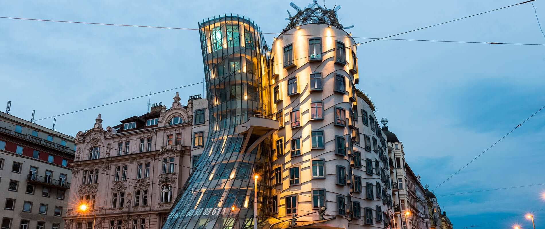 Dancing House, the Dancing Building of Prague