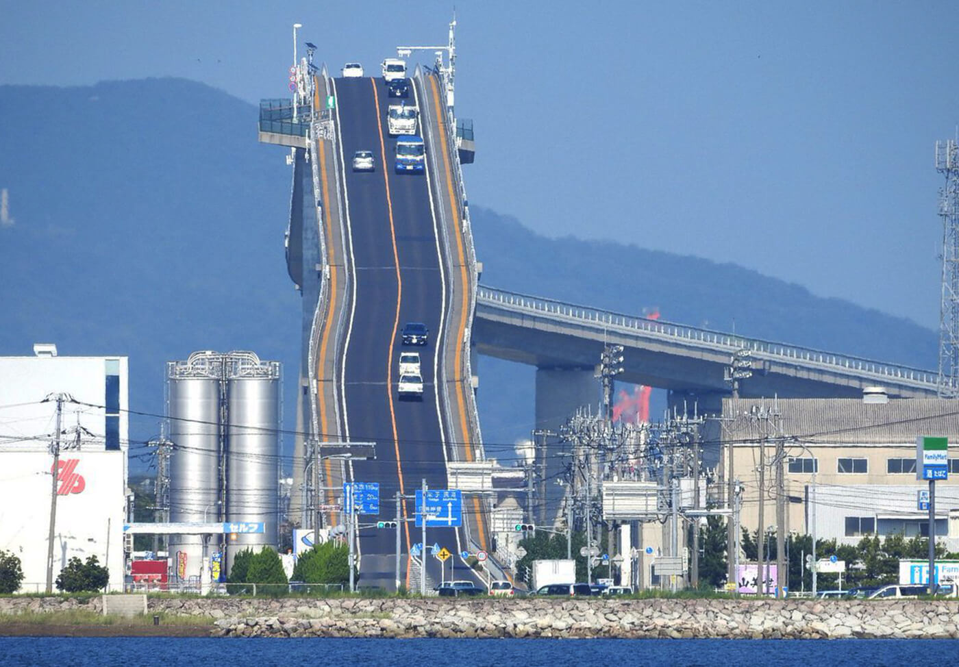 Eshima Ohashi Bridge: The World'S Steepest Bridge