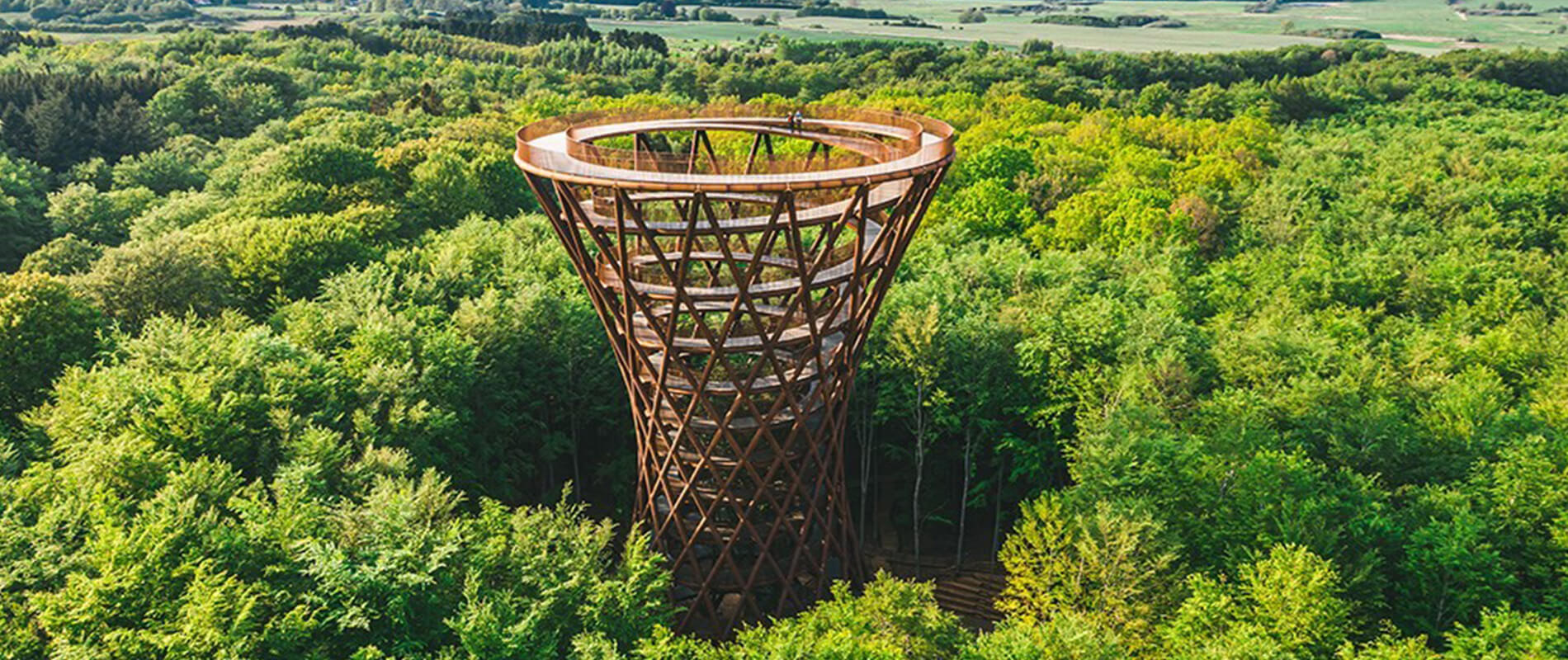 Forest Tower, la torre panoramica nella foresta danese
