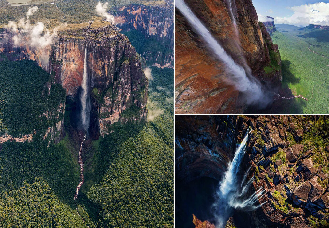 Самый высокий водопад в северной африке. Водопад Анхель Венесуэла. Самый высокий водопад в мире Анхель. Водопад сальто Анхель Венесуэла. Река Чурун водопад Анхель.