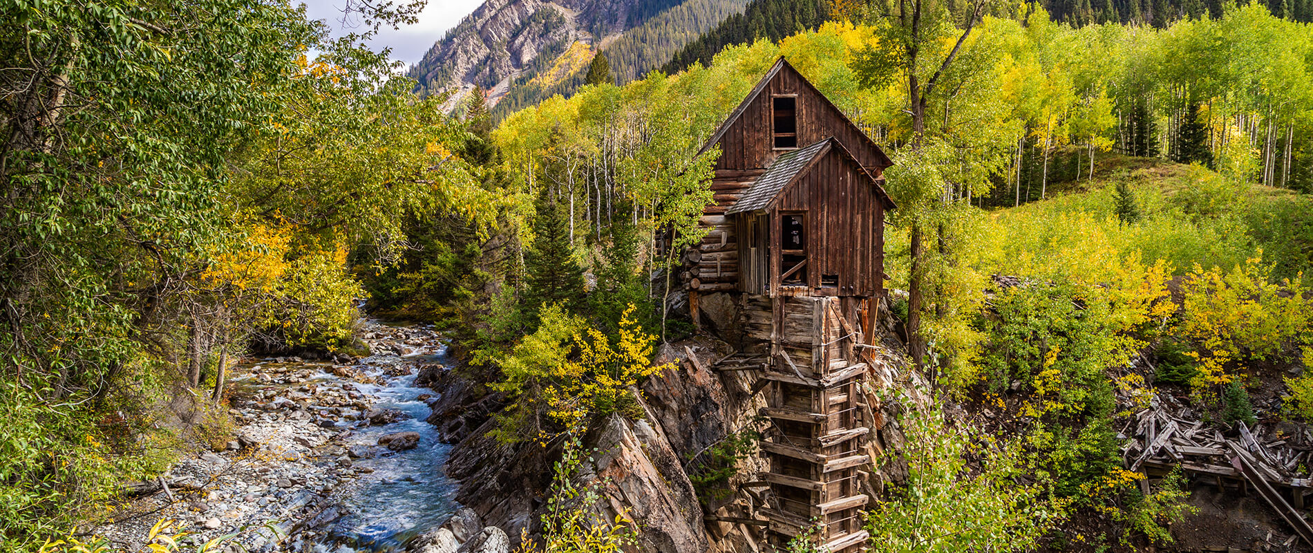 Crystal Mill, tesoro nascosto tra le montagne del Colorado